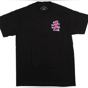 Anti Social Social Club Cancelled T-Shirt Black